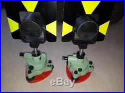 Leica PRISM GPH1, OPTICAL CARRIER GZR103, Tribrach GDF111 for total station