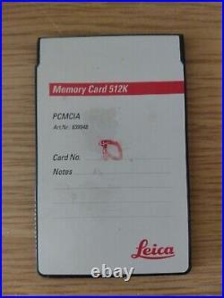 Leica Pcmcia 512kb Memory Card