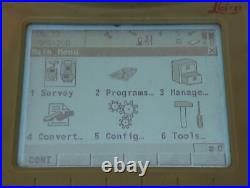 Leica RX1210T Field Controller In Good Condition. Screen And Keypad Illumination