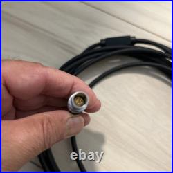 Leica Robotic Total Station GEV58 Y Cable, Two Same Size 5pins and Battery Cable Leica Robotic Total Station GEV58 Y Cable, Two Same Size 5pins and Battery Cable