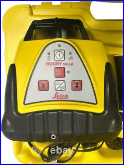 Leica Rugby 100lr Rotary Laser Level With Checking Grade System For Surveying