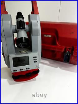 Leica T105 Total Station with case and 2 batteries