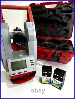 Leica T105 Total Station with case and 2 batteries