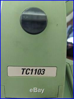 Leica TC 1103 TC1103 Conventional Survey Total Station