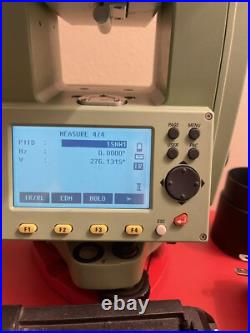 Leica TC-407 Total Station In Excellent Condition Leica TC-407 Total Station In Excellent Condition