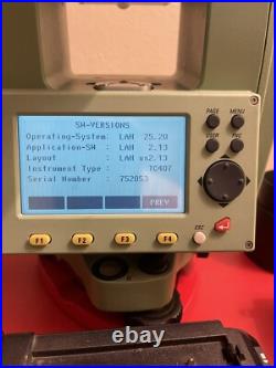 Leica TC-407 Total Station In Excellent Condition Leica TC-407 Total Station In Excellent Condition