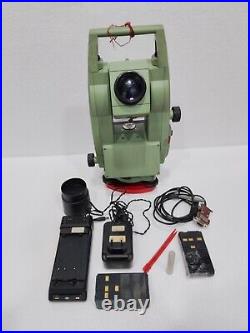 Leica TC303 Total Station with Case & Accessories