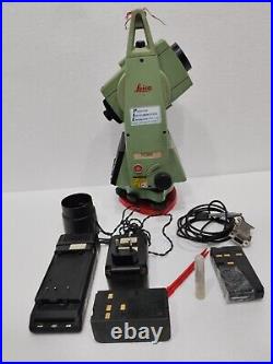 Leica TC303 Total Station with Case & Accessories