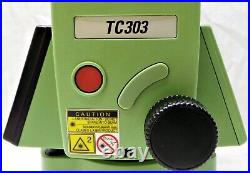 Leica TC303 Total Station with Case Newly calibrated