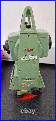 Leica TC407 Total Station good used just calibrated