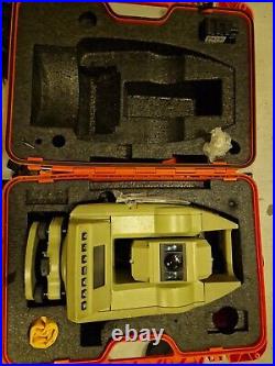 Leica TC600 Total station with Prism, extra battery, carraying case etc