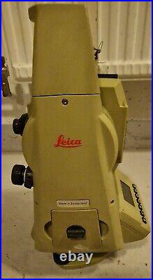 Leica TC600 Total station with Prism, extra battery, carraying case etc