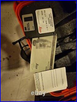 Leica TC600 Total station with Prism, extra battery, carraying case etc