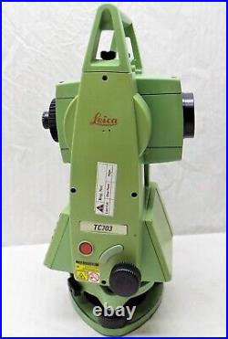Leica TC703 Total Station with Case Leica TC703 Total Station with Case