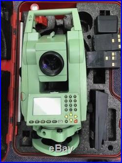 Leica TC705 Total Station With Batteries and Charger, In Calibration