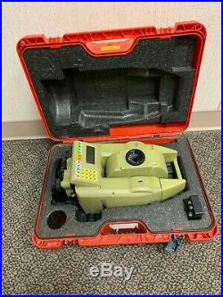 Leica TC805 5 Total Station for Surveying with batteries and hard case untested