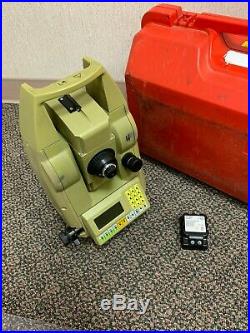 Leica TC805 5 Total Station for Surveying with batteries and hard case untested