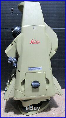 Leica TC805L 5 Total Station for Surveying with Casing Tested and Working