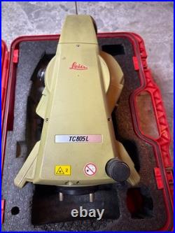 Leica TC805L Laser Total Station with Case Made in Switzerland
