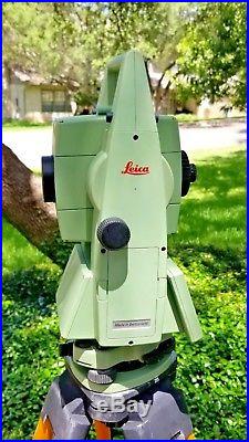 Leica TCA1101plus 1 AutoTracking Robotic Total Station, with Machine Guidance