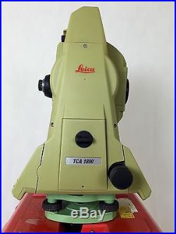 Leica TCA1800 L 1 Robotic Monitoring Total Station (Mfg. 2006), ATR, EGL