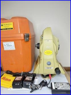 Leica TCM1100 Total Station with Hard Case