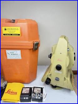 Leica TCM1100 Total Station with Hard Case