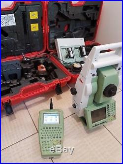 Leica TCP1205 robotic total station set with RX1250TC