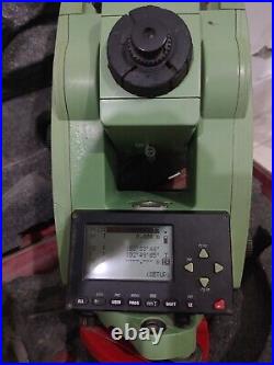 Leica TCR 303 Survey Total Station Dual Display with Case No Charger