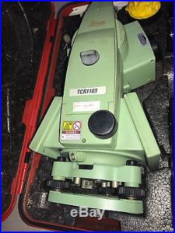 Leica TCR1103 Total Station For Surveying