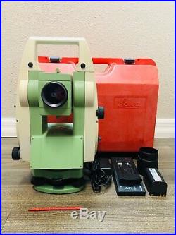 Leica TCR1201 1'' R300 Reflectorless Total Station, For Surveying