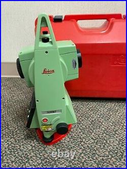 Leica TCR307 Reflectorless 7 Total Station TCR 307 Survey Case Battery