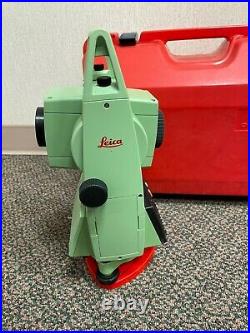 Leica TCR307 Reflectorless 7 Total Station TCR 307 Survey Case Battery