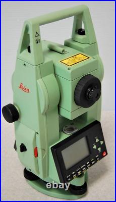 Leica TCR307JS Reflectorless Total Station Surveying Equipment As Is