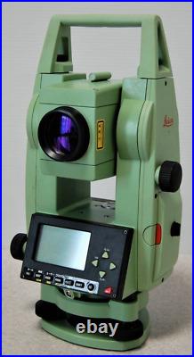 Leica TCR307JS Reflectorless Total Station Surveying Equipment As Is