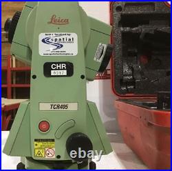 Leica TCR405 Total Station with Hard Case