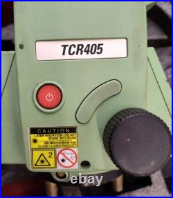 Leica TCR405 Total Station with Hard Case