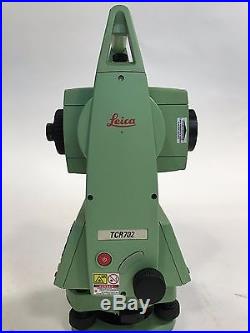 Leica TCR702 Survey Total Station Excellent Condition