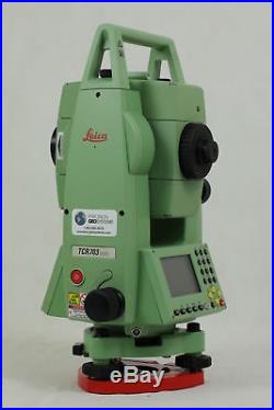 Leica TCR703auto 3 Reflectorless Motorized Total Station, ATR, Reconditioned