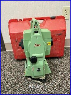 Leica TCR705 Auto Reflectorless Ext. Range 5 Total Station Survey Battery Case