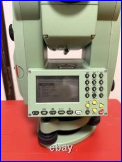 Leica TCR705 Total Station auto with Case Surveying equipment good condition Leica TCR705 Total Station auto with Case Surveying equipment good condition