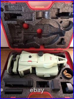 Leica TCR705 Total Station auto with Case Surveying equipment good condition Leica TCR705 Total Station auto with Case Surveying equipment good condition