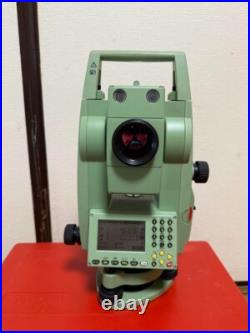 Leica TCR705 Total Station green color with Hard Case used item From Japan
