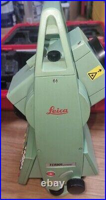 Leica TCR805 Total Station. Just Calibrated