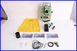 Leica TCRA 1101 Plus Surveying Total Station 723326 With Fabric Cover & Accessory