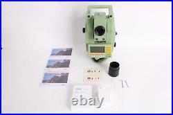 Leica TCRA 1101 Plus Surveying Total Station 723326 With Field Manual & Accessory