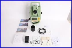 Leica TCRA 1101 Plus Surveying Total Station 723326 With Target Card & Accessories