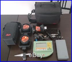 Leica TCRA1102+ Extended Range Robotic Total Station and RCS1100 One-Man System