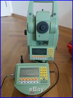 Leica TCRA1102+ Robotic Total Station with Powersearch and RCS1100