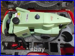 Leica TCRA1105 Plus 5 Ext Range Motorized Auto Target Total Station